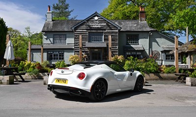 Lot 268 - 2017 Alfa Romeo 4C Spider 50th Anniversary Edition