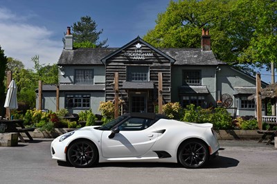 Lot 268 - 2017 Alfa Romeo 4C Spider 50th Anniversary Edition