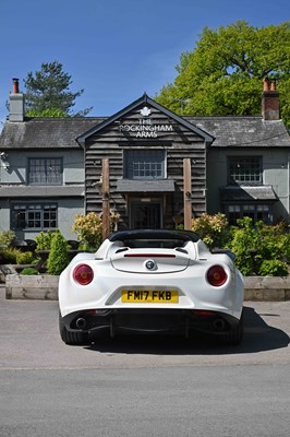 Lot 268 - 2017 Alfa Romeo 4C Spider 50th Anniversary Edition