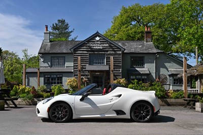 Lot 268 - 2017 Alfa Romeo 4C Spider 50th Anniversary Edition