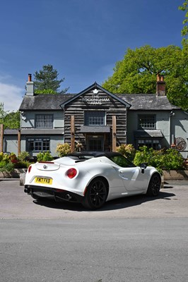 Lot 268 - 2017 Alfa Romeo 4C Spider 50th Anniversary Edition