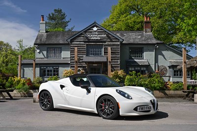 Lot 268 - 2017 Alfa Romeo 4C Spider 50th Anniversary Edition