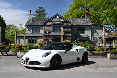 Lot 268 - 2017 Alfa Romeo 4C Spider 50th Anniversary Edition