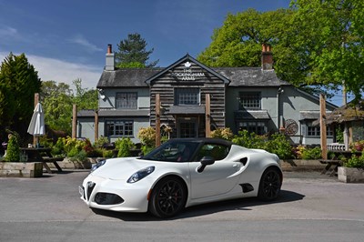 Lot 268 - 2017 Alfa Romeo 4C Spider 50th Anniversary Edition