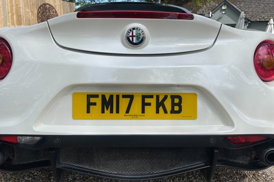 Lot 268 - 2017 Alfa Romeo 4C Spider 50th Anniversary Edition