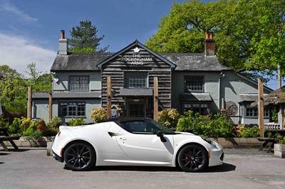 Lot 268 - 2017 Alfa Romeo 4C Spider 50th Anniversary Edition