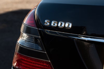Lot 155 - 2009 Mercedes-Benz S600L