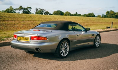 Lot 269 - 2002 Aston Martin DB7 Vantage Volante