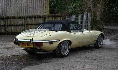 Lot 254 - 1973 Jaguar E-Type Series III Roadster