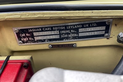 Lot 254 - 1973 Jaguar E-Type Series III Roadster