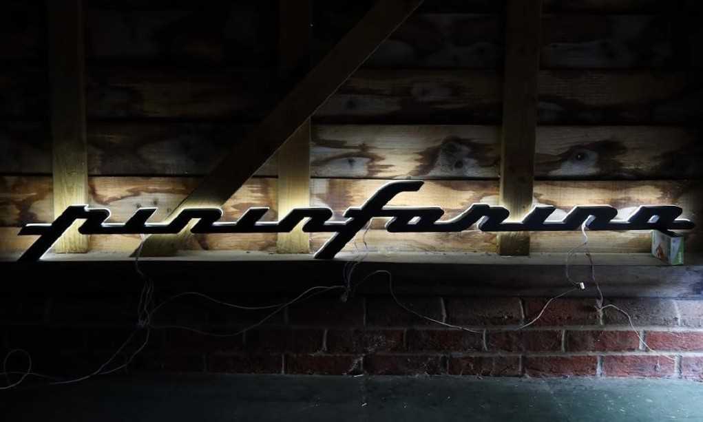 Lot 45 - Pininfarina Showroom Sign