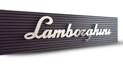 Lot 106 - Lamborghini Showroom Sign