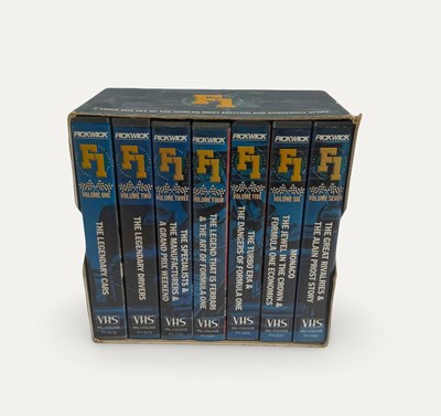Lot The Saga Of Formula 1 VHS Box Set