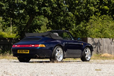Lot 1997 Porsche 911 (993) Cabriolet