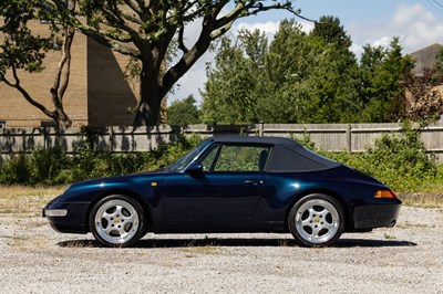 Lot 1997 Porsche 911 (993) Cabriolet