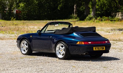 Lot 1997 Porsche 911 (993) Cabriolet