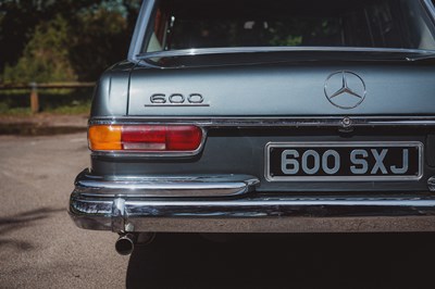 Lot 1965 Mercedes-Benz 600 Grosser