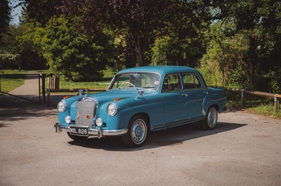 Lot 1956 Mercedes-Benz 220a Ponton