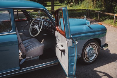 Lot 1956 Mercedes-Benz 220a Ponton