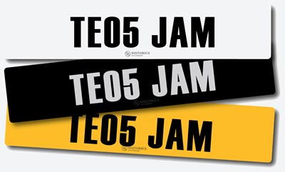 Lot Registration TE05 JAM