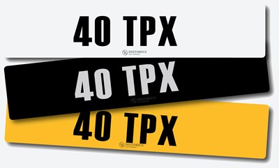 Lot Registration 40 TPX