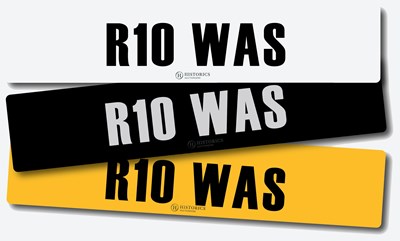 Lot Registration R10 WAS