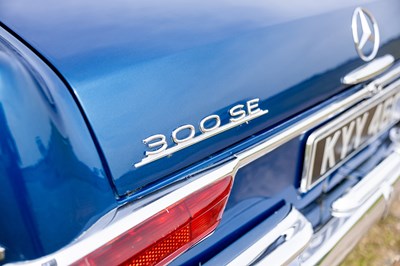 Lot 1965 Mercedes-Benz 300 SE Coupé