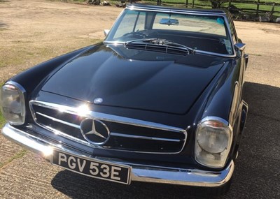 FALLER AMS MERCEDES 230 SL Coupè Con Motore Piatto Armatura, 60er Anni FALLER AMS MERCEDES 230 SL Coupè Con Motore Piatto Armatura, 60er Anni